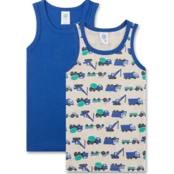 Sanetta - Kid's DP Shirt 336927+336928 - Alltagsunterwäsche Nature Melange Sale