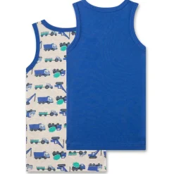 Sanetta - Kid's DP Shirt 336927+336928 - Alltagsunterwäsche Nature Melange Sale