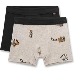 Sanetta - Kid's DP Shorts 337116+337117 - Unterhose Nature Melange