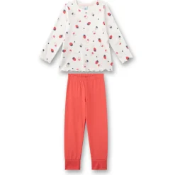 Clearance Sanetta - Kid's Pyjama 1/1 233766 - Alltagsunterwäsche White Pebble