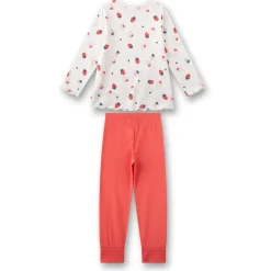 Clearance Sanetta - Kid's Pyjama 1/1 233766 - Alltagsunterwäsche White Pebble