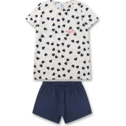 Sanetta - Kid's Pyjama 1/2 245857 - Alltagsunterwäsche White Pebble Outlet