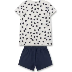 Sanetta - Kid's Pyjama 1/2 245857 - Alltagsunterwäsche White Pebble Outlet