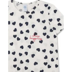 Sanetta - Kid's Pyjama 1/2 245857 - Alltagsunterwäsche White Pebble Outlet
