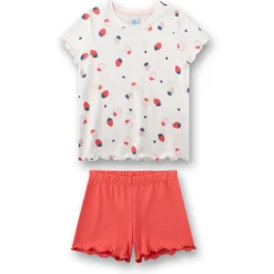 Sanetta - Kid's Pyjama 1/2 233762 - Alltagsunterwäsche White Pebble Hot