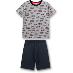 New Sanetta - Kid's Pyjama 1/2 233739 - Alltagsunterwäsche Bright Grey Melange
