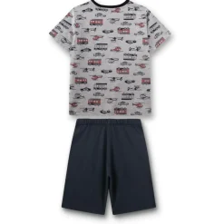 New Sanetta - Kid's Pyjama 1/2 233739 - Alltagsunterwäsche Bright Grey Melange