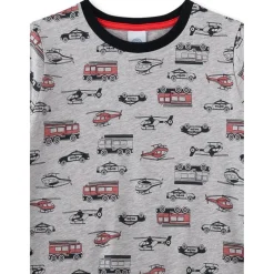 New Sanetta - Kid's Pyjama 1/2 233739 - Alltagsunterwäsche Bright Grey Melange