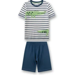 Sanetta - Kid's Pyjama 1/2 233689 - Alltagsunterwäsche White Pebble Clearance
