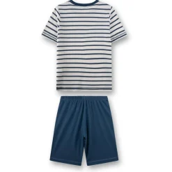 Sanetta - Kid's Pyjama 1/2 233689 - Alltagsunterwäsche White Pebble Clearance