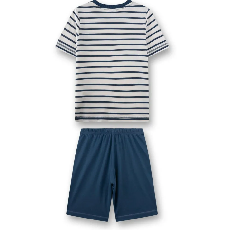 Sanetta - Kid's Pyjama 1/2 233689 - Alltagsunterwäsche White Pebble Clearance