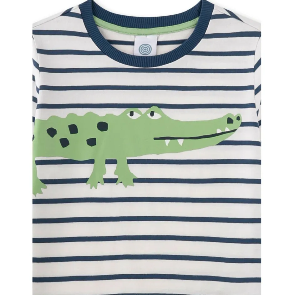 Sanetta - Kid's Pyjama 1/2 233689 - Alltagsunterwäsche White Pebble Clearance