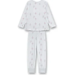 Sanetta - Kid's Pyjama Long AOP 233602 - Schlafanzug Ballad Blue Hot