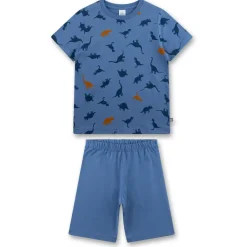 Sanetta - Kid's Pyjama Short AOP 233561 - Schlafanzug Navy Hot
