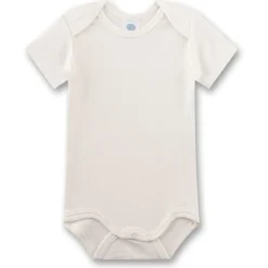 Sanetta - Kid's Set Body 1/2 324964 3-Pack - Alltagsunterwäsche White Pebble New