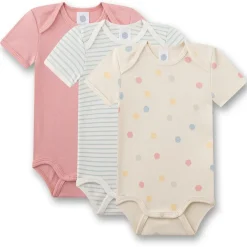 Sanetta - Kid's Set Body 1/2 324984 3-Pack - Alltagsunterwäsche Sand Online