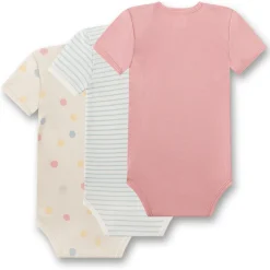 Sanetta - Kid's Set Body 1/2 324984 3-Pack - Alltagsunterwäsche Sand Online