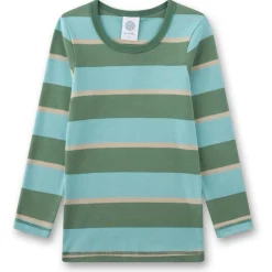 Hot Sanetta - Kid's T-Shirt 1/1 Stripes 337080 - Longsleeve Blue Marine