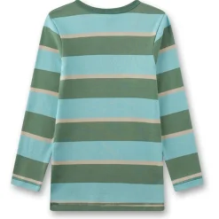Hot Sanetta - Kid's T-Shirt 1/1 Stripes 337080 - Longsleeve Blue Marine