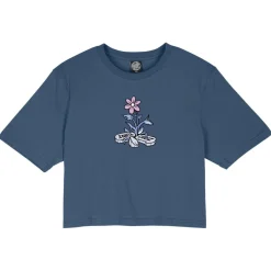 Santa Cruz - Women's Flourish T-Shirt - T-Shirt Heritage Blue Sale