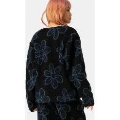 Santa Cruz - Women's Homebody Jacket - Fleecejacke Black Daisy Online