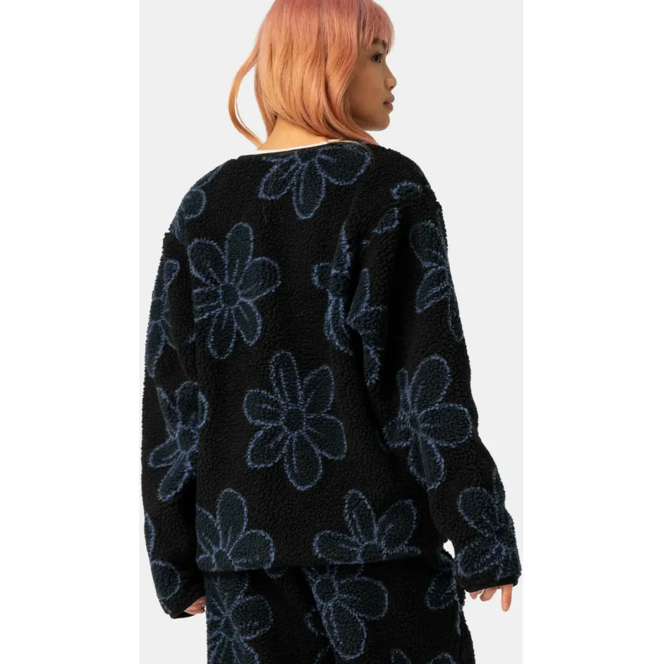 Santa Cruz - Women's Homebody Jacket - Fleecejacke Black Daisy Online