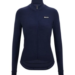 Discount - Women's Pure Block Colour Thermal Cycling Jersey - Radtrikot Fahrradbekleidung|Radtrikots