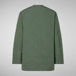 New Save the Duck - Women's Bubble - Freizeitjacke Thyme Green