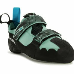 Scarpa - Women's Quantix SF - Kletterschuhe Aqua / Black New