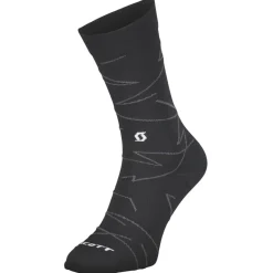 Scott - Sock Trail Tuned Crew - Radsocken Black New