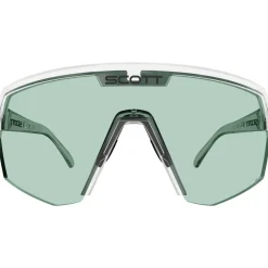 Sale Scott - Sunglasses Sport Shield S1 - Fahrradbrille Translucent / Glas: AMP Green
