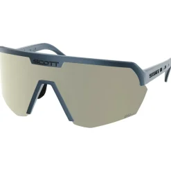 Scott - Sunglasses Sport Shield S2 - Fahrradbrille Metallic Blue / Glas: AMP White Chrome Best