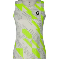 Scott - Women's RC Run Tank - Laufshirt White / Black Outlet