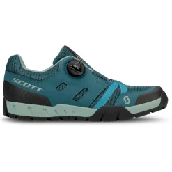 Sale Scott - Women's Sport Crus-R Flat Boa - Radschuhe Petrol Blue / Mint Green