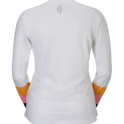 Scott - Women's Tee Tuned L/S - Radtrikot White Clearance