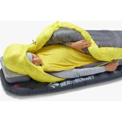 New Sea to Summit - Women's Spark -9°C Down Sleeping Bag - Daunenschlafsack Pewter Grey