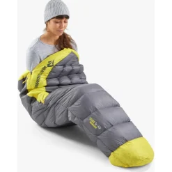 New Sea to Summit - Women's Spark -9°C Down Sleeping Bag - Daunenschlafsack Pewter Grey