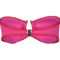 - Women's Beach Bound Ring Front Bandeau - Bikini-Top Bademode