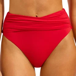 Seafolly - Women's Collective High Waist Wrap Front Pant - Bikini-Bottom Outlet