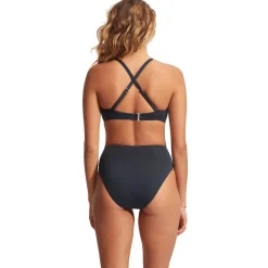 Seafolly - Women's Collective High Waist Wrap Front Pant - Bikini-Bottom Outlet