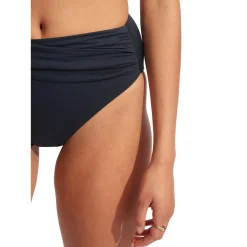 Seafolly - Women's Collective High Waist Wrap Front Pant - Bikini-Bottom Outlet