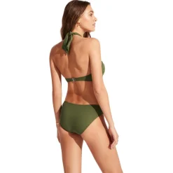 Seafolly - Women's Collective Twist Band Hipster - Bikini-Bottom Online