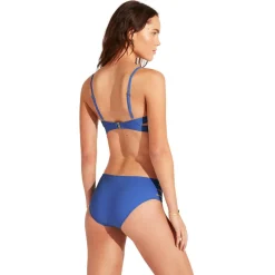 Clearance Seafolly - Women's Collective Multi Strap Hipster Pant - Bikini-Bottom
