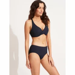 Discount Seafolly - Women's Collective Wrap Front F Cup Bra - Bikini-Top