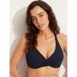 Discount Seafolly - Women's Collective Wrap Front F Cup Bra - Bikini-Top