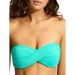 Best Seafolly - Women's Collective Twist Bandeau - Bikini-Top