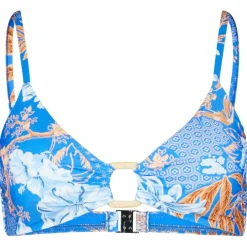 Seafolly - Women's Eden Ring Front Bralette - Bikini-Top New