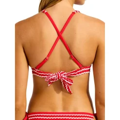 Seafolly - Women's Mesh Effect Multi Fit Longline Tri - Bikini-Top Best