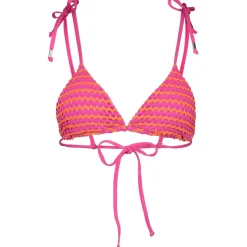 Discount - Women's Mesh Effect Slide Tri - Bikini-Top Bademode