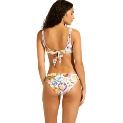 New - Women's Riviera Coast Reversible Hipster - Bikini-Bottom Bademode